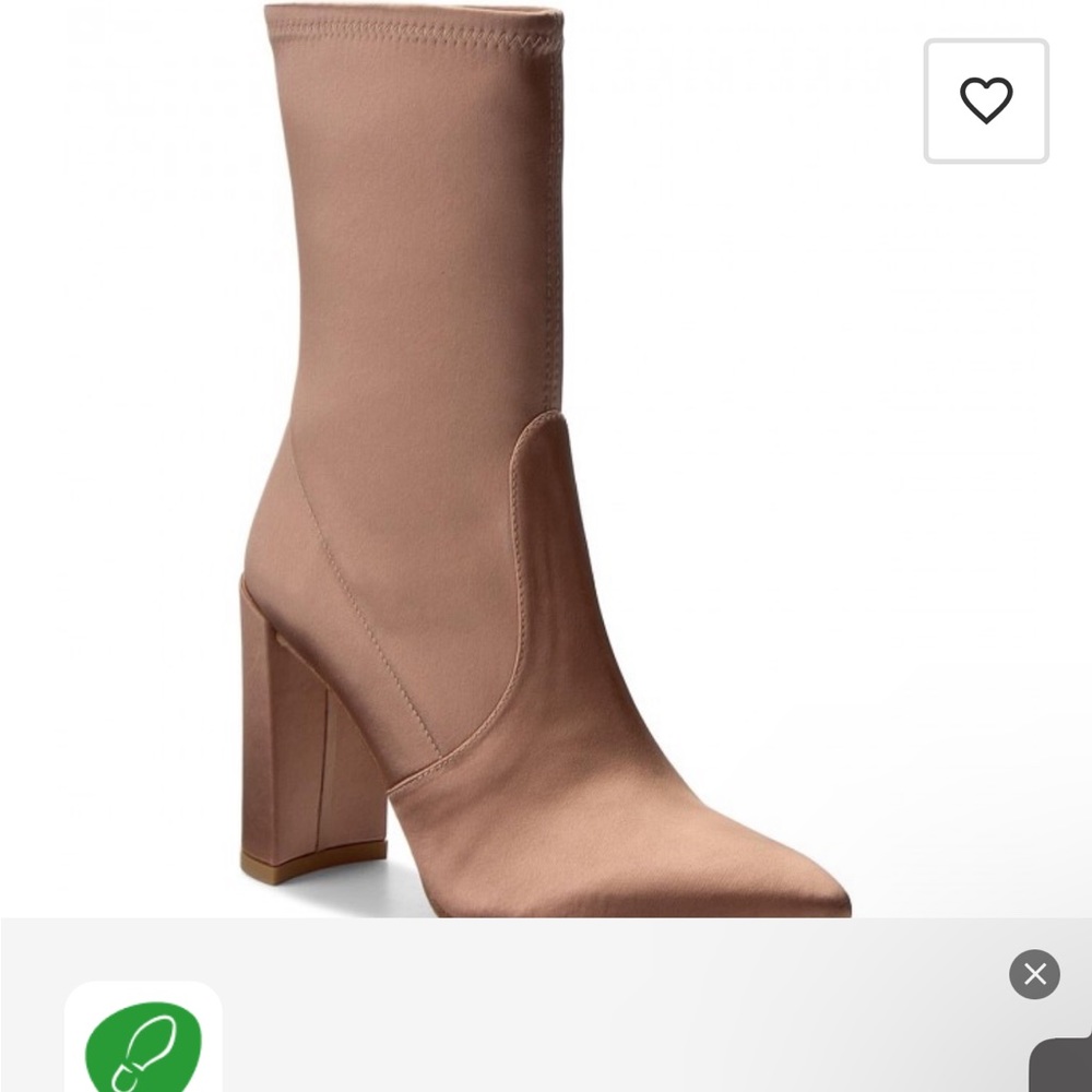 Stuart Weitzman Clinger Clinger Adobe Stretch Sat… - image 3